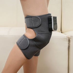 Masajeador de rodilla eléctrico USB con logotipo personalizado de suministro de fábrica, envoltura de compresión para el dolor de piernas con protección térmica para rodilleras - Product Image 1