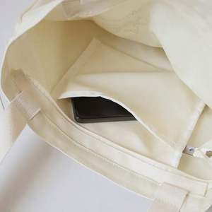 Custom Logo Printed Recyclable Plain Cotton Canvas Tote <b>Bag</b> Eco-Friendly <b>Reusable</b> Shoulder <b>Shopping</b> <b>Bag</b> for Gift Packaging Price - Product Image 3