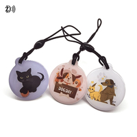 Wasserdichter NFC RFID-Epoxidhalter Umweltfreundlicher Mini-Pet-Tag mit QR-Code für Hund und Katze