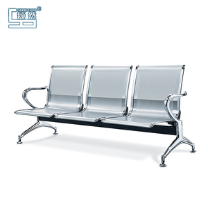 Chaises de barbier, chaises d'attente pour salon de coiffure, bancs de couleur au choix, sièges 1, 2 ou 3 places, chaise d'aéroport - Product Image 5