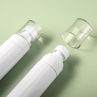 Nouveau design d'emballage de pulvérisation de crème solaire couleur personnalisée 60 80 100 120ml bouteille de pulvérisation de brouillard corporel continu en plastique de parfum cosmétique