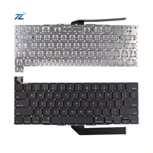 Pengganti Keyboard 16 "A2141, papan ketik Bluetooth ergonomis Laptop MacBook Pro dengan fitur USB tipe-c RGB
