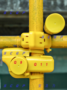 Thiết bị an toàn <span class=keywords><strong>c</strong></span>ông nghiệp 25mm Đường kính bên trong giàn giáo nhự<span class=keywords><strong>a</strong></span> PVC bảo vệ chủ đề 5mm xây dựng hồ sơ <span class=keywords><strong>c</strong></span>ốt thép an toàn - Product Image 6