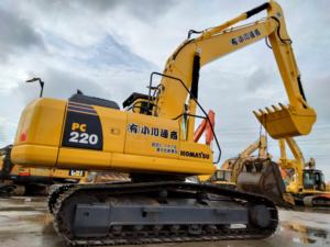 รถขุดแบบติดตาม PC220-8N1 Komatsu มือสองของ22ton ใช้รถขุด Komatsu สำหรับงานวิศวกรรมในเซี่ยงไฮ้ - Product Image 6