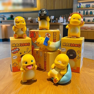 Nailong Figure di Figure di giocattoli alla moda statue ogni giorno Slacking-Off serie Blind Box decorazioni auto e decorazioni Desktop bambole di peluche - Product Image 1