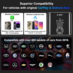 Caja de Video Inalámbrica CarPlay AI Box Android, YouTube, Netflix, <span class=keywords><strong>Google</strong></span> <span class=keywords><strong>Play</strong></span>, Sistema Multimedia Inteligente para Automóvil Android Auto, Plug and <span class=keywords><strong>Play</strong></span> OEM - Product Image 4