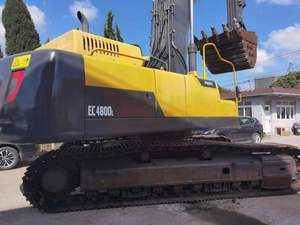 Excavatrice sur chenilles Volvo EC480DL d'occasion, 48 tonnes, peinture d'origine, grande pelle minier Volvo EC480DL à vendre - Product Image 3