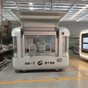 Electric 4-Wheel Food Truck Mobile Fast Food Cart with Rust Resistant Frame 5 Meters Length Combo Range <b>for</b> Street Vending - Product Image 3