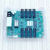 Carte de réception d'affichage LED Novastar DH7508-S, couleur intégrale, HUB75 RGB, panneau LED SMD, mur vidéo LED, signalisation numérique LED, carte de contrôle