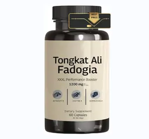 Tongkat Ali & Fadogia Agrestis, mejorado con L-citrulina y L-arginina, suplemento herbal complejo, 60 cápsulas