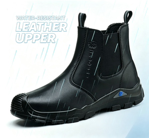 Bottes <span class=keywords><strong>de</strong></span> <span class=keywords><strong>sécurité</strong></span> industrielles robustes pour l'exploitation minière, avec embout en acier, résistantes aux chocs et anti-perforation, <span class=keywords><strong>sans</strong></span> <span class=keywords><strong>lacets</strong></span> - Product Image 6