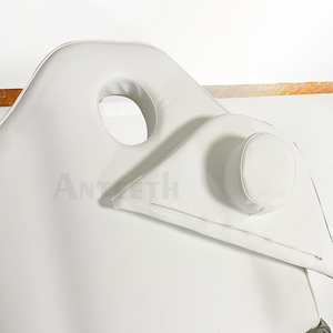Silla facial de belleza blanca plegable moderna, tratamiento económico, ajuste de mesa de masaje, cama de belleza plegable portátil - Product Image 6