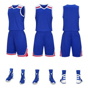 Nuevo Conjunto de Uniforme de <span class=keywords><strong>Baloncesto</strong></span> Multicolor para Niños, <span class=keywords><strong>Estudiantes</strong></span>, Entrenamiento, Competencia, Uniforme de Equipo, <span class=keywords><strong>Camiseta</strong></span> Transpirable que Absorbe el Sudor - Product Image 4