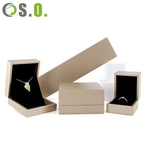 Cajas de Cartón de Imitación de Cuero PU de Primera Calidad, Personalizadas y de Lujo, para Collares, Pulseras, Anillos, Pendientes y Joyería - Product Image 4