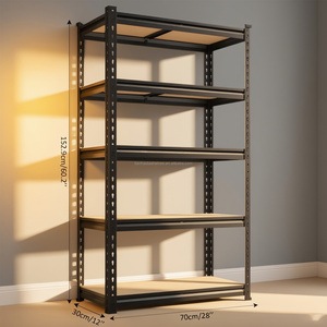 Estantería Metálica Ajustable de 5 Niveles para Garaje, 183*90*40cm, Organizador Multiusos para Sótano y Cuarto de Servicio - Product Image 1
