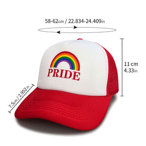 Gorra Trucker CH King Taco 3 Cross de PVC de 6 Paneles, Nueva Moda 2023, Estilo Americano para Hombre y Mujer - Product Image 6