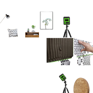 OEM Mini 2 Çizgili Yeşil Çapraz 515nm Lazer Seviyeleri Endüstriyel Sınıf Pille Çalışan 3.7V 1.5mm Kendinden Seviyelendirmeli 3mm 8*8*7cm 1 Yıl Garantili - Product Image 6