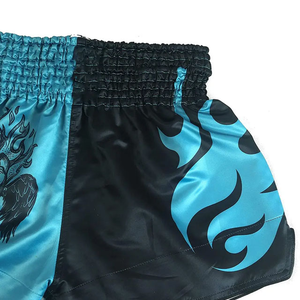กางเกงชกมวย MMA พรีเมียม ออกแบบเองได้ ผู้ผลิตชุดกีฬาศิลปะการต่อสู้ รับผลิตแบบ OEM กางเกง MMA สำหรับผู้ชาย ชุดกีฬาต่อสู้ มวยไทย มวยสากล - Product Image 3