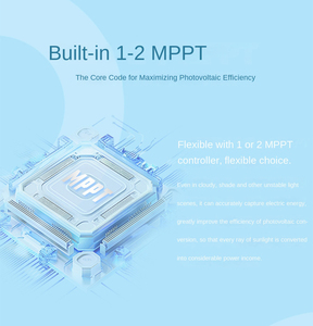 Güneş Panellerinden Oluşan Komple Hibrit Sistemli Ev Tipi Güç Sistemi Kiti, Lityum-iyon Pil Özellikli 5KW Hibrit Güneş Enerjisi Sistemi - Product Image 4