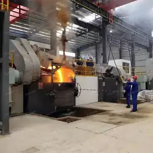 100kg 500kg 1T 2T 5T Ofen Gießerei Gießen Metall Schmelzen Induktion Kupfer Aluminium Ofen