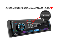 JMC 1-DIN MP3 FM AM RDS Bluetooth-Radio Retro-Musikwiedergabe für BMW, Benz und Ford Oldtimer