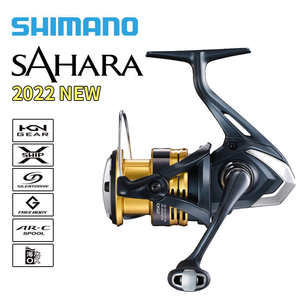 NUEVO 2022 SAHARA FI 500-5000XG Carrete de AR-C SILENTDRIVE HAGANE Gear Aparejos de pesca de agua salada Carrete giratorio - Product Image 6