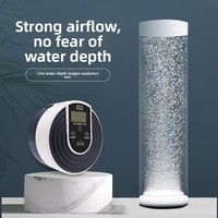 Pompe à oxygène et aérateur silencieux USB/AC/DC mini à batterie lithium pour aquarium domestique – Vente en gros