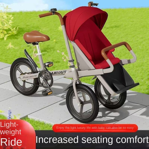 Nuevo Modelo de <span class=keywords><strong>Bicicleta</strong></span> <span class=keywords><strong>con</strong></span> Asiento Infantil, Vehículo para Padres e Hijos, Asiento para Niños de 20 Pulgadas, Vehículo para Madre y Bebé, Triciclo - Product Image 5