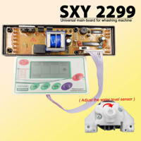 Carte de commande universelle pour lave-linge électrique Sxy-2299 PCB de haute qualité, garantie 1 an, 110V-250V, pièces de lave-linge
