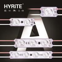 HYRITE pour module LED pour lettres lumineuses, boîtier moulé par injection, adhésif 3M, installation facile, DC 12V, IP67, 170 degrés, 130lm