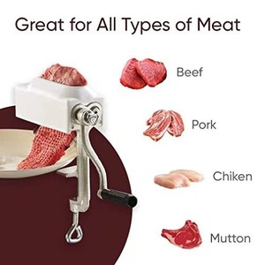 Máquina Ablandadora <span class=keywords><strong>de</strong></span> Carne para BBQ, Herramienta Manual <span class=keywords><strong>de</strong></span> Metal para Ablandar Carne <span class=keywords><strong>de</strong></span> Res con Manivela y Abrazadera <span class=keywords><strong>de</strong></span> Mesa para el Hogar - Product Image 4