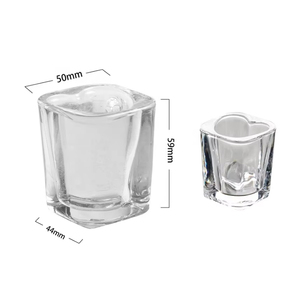 Nouvelle idée de produit 2026 Verres à liqueur en forme de cœur à base lourde Verres à <span class=keywords><strong>apéritif</strong></span> Verres à espresso Verres à liqueur d'espresso - Product Image 2