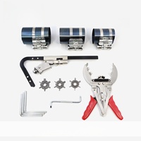 Outil de réparation automobile : Extracteur, Installateur, Compresseur, Élargisseur et Racloir pour segments de piston et dépôts de carbone du moteur