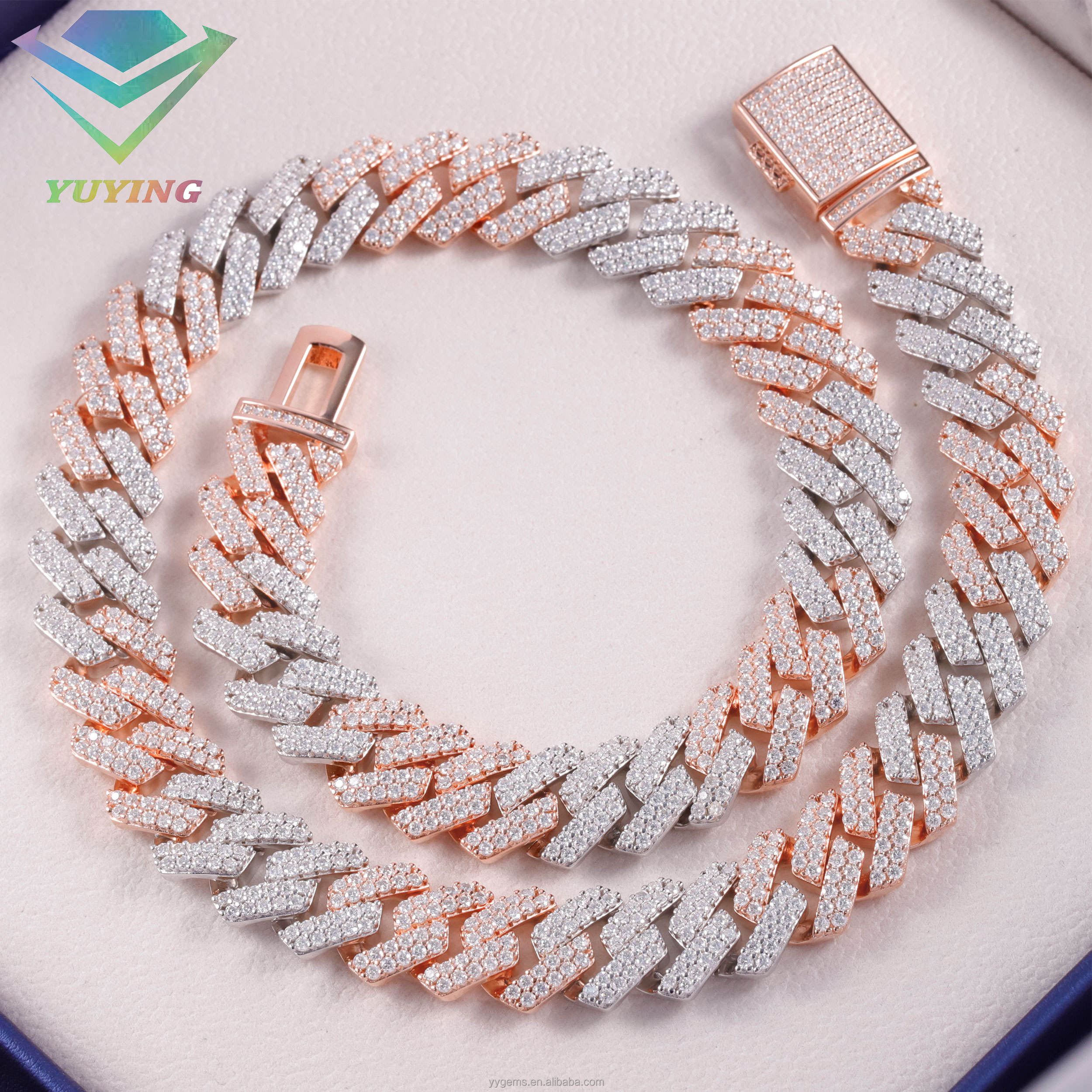 15 มม.-สีขาวและสีโรส