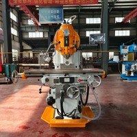Fraiseuse universelle verticale à genouillère SDCNC X5032B, robuste, 3 axes, manuelle, 380V