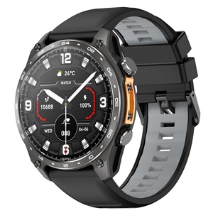 Reloj Inteligente HD300 Pro de 1.43 Pulgadas con Pantalla AMOLED, Correa de Silicona, Compatible con iOS, Monitor de Frecuencia Cardíaca, Presión Arterial, Seguimiento del Sueño, GPS 5-10 - Product Image 4