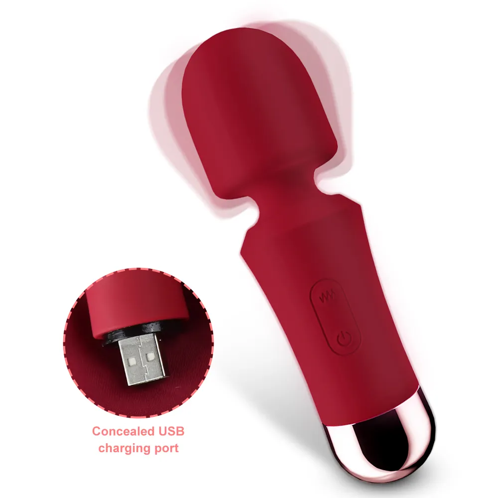 รักGจุดClitoral Vibratorเพศของเล่นช่องคลอดซิลิโคนผู้ใหญ่หญิงส่วนบุคคลAV Wand Massager Vibratorของเล่นขายส่ง