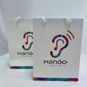 Customized Recyclable Luxury Paper <b>Bags</b> with Magnetic Closure and Coated Paper for Clothes & Shoes Gift Wrapping - Product Image 3