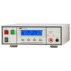 REK RK7112 RK7122 เครื่องทดสอบแรงดันไฟฟ้าและฉนวนแบบตั้งโปรแกรมได้ AC Hi-pot 6KV 12mA ความต้านทาน รับประกัน 1 ปี - Product Image 2