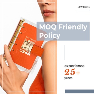 Thấp moq tùy chỉnh máy tính xách tay chất lượng cao A5 A6 A7 thân thiện với môi TPU trong suốt Bìa lỏng lá Văn Phòng TrườNg quy hoạch cho các cô gái - Product Image 2