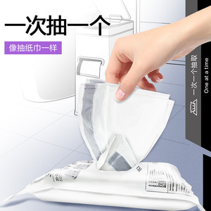E-Clean Drawstring Trash Bag Thickened Large Size Hangable Kitchen Use - Product Image 4