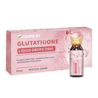Ausreson OEM Gouttes de L-Glutathion à Boire – Complément Santé Détoxifiant et Immunitaire pour Éclaircir la Peau – Antioxydant Liquide Oral L-Glutathion