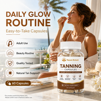 Capsules Antioxydantes de Démachage Végétal de Chine en Vrac, Certifiées HACCP, Formule Quotidienne à Base de Plantes, Faible Teneur en Matières Grasses, Complément Alimentaire Naturel