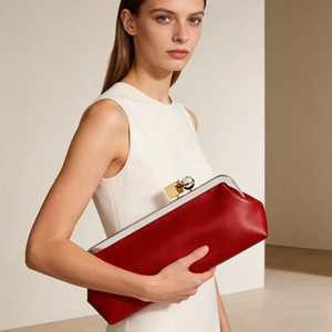 Nuova Borsa Clutch Geometrica di Lusso per Donne, Elegante Borsa da Sera in Pelle PU Premium per Feste Formali, Matrimoni e Balli di Gala - Product Image 3
