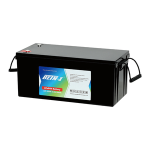 LiFePO4 12.8V 200AH pin <span class=keywords><strong>Lithium</strong></span>-ion gói lưu trữ năng lượng chu kỳ sâu cho các ứng dụng năng lượng mặt trời hộ gia đình - Product Image 1