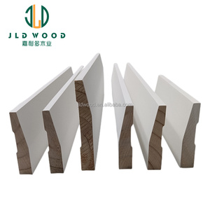 Molduras de Madera para Techo y Zócalo, Suministro Directo de Fábrica China, Molduras de Madera Colonial para Diseño Elegante, Molduras Blancas Imprimadas - Product Image 4