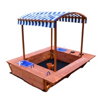 Plage Rangement Extérieur Cuisson Bac À Sable En Bois Jouer 2 Enfants 1 Bac À Sable Bac À Sable Avec Parasol Abri