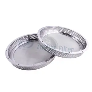 Types of knit wire mesh custom made stainless steel 304 316 wire mesh filter welded tube for filtering