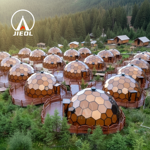 Domo Geodésico de Vidrio para Todas las Estaciones, Resistente a la Nieve, para Glamping en Invierno en América del Norte, 7M - Product Image 1