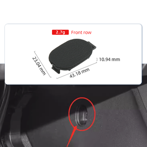 Plaque de protection de pédale d'accélérateur pour <span class=keywords><strong>Audi</strong></span> Q5L 2018-2026, référence OE 80D8632734PK - Product Image 4